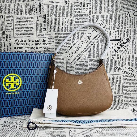 NWT Tory Burch Emerson Saffiano Leather Shoulder Bag